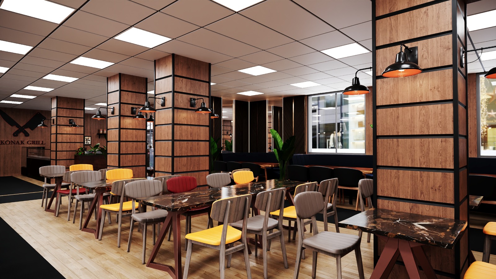 Restaurantdesign | Konak Grill